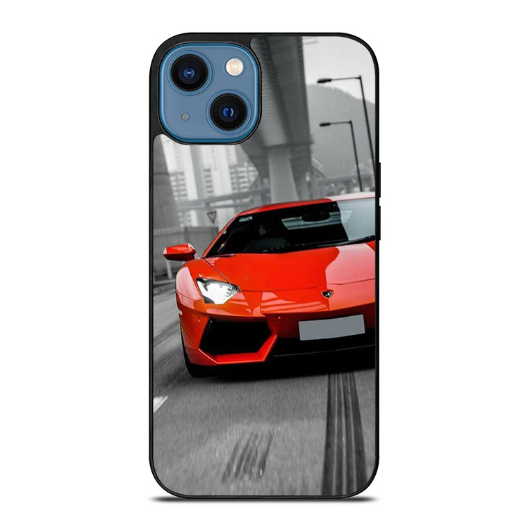 RED LAMBORGINI iPhone 14 Case