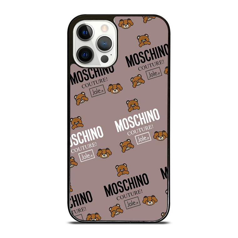 MOSCHINO COUTURE LOGO iPhone 12 Pro Case