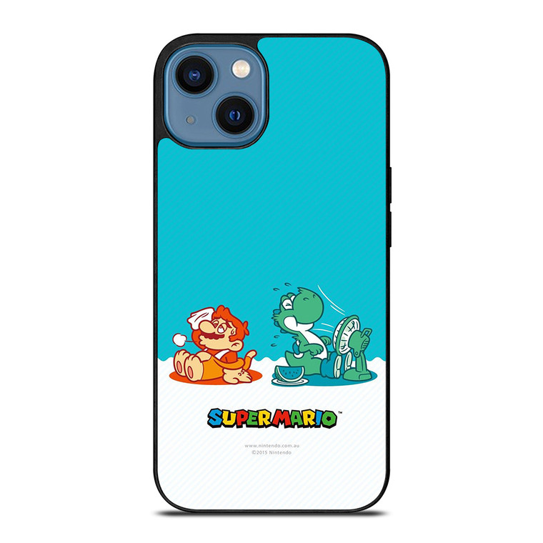 SUPER MARIO AND DINO NINTENDO iPhone 14 Case