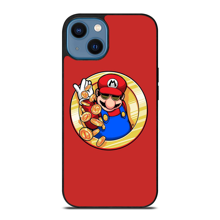 SUPER MARIO BROS COIN iPhone 14 Case