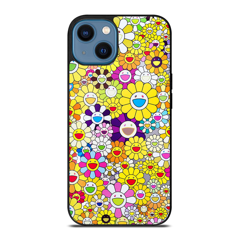 TAKASHI MURAKAMI FLOWERS YELLOW iPhone 14 Case