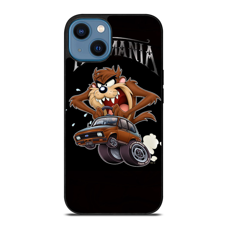 TAZMANIA LOONEY TUNES CARTOON iPhone 14 Case