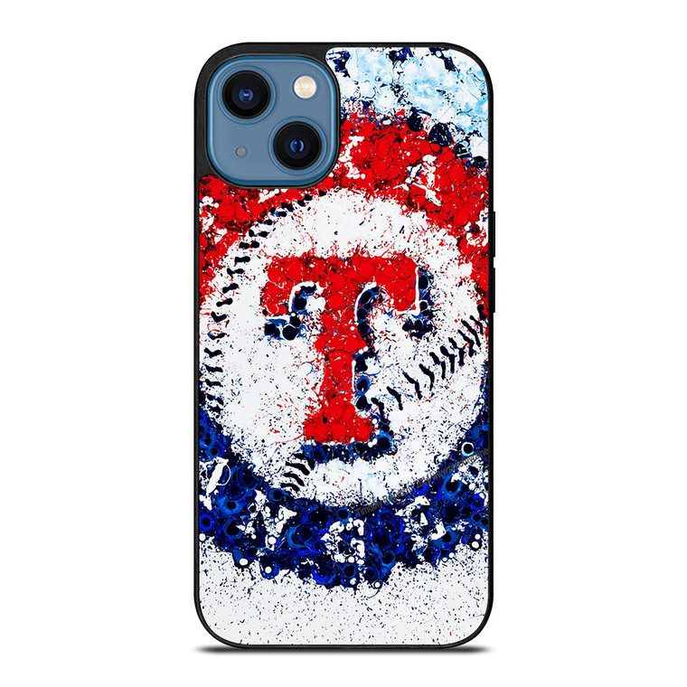 TEXAS RANGERS PRIMARY iPhone 14 Case