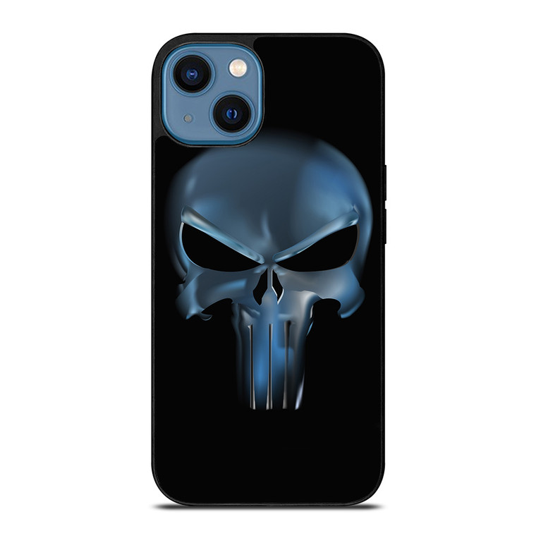 THE PUNISHER SKULL METAL LOGO iPhone 14 Case THE PUNISHER SKULL METAL LOGO iPhone 14 Case