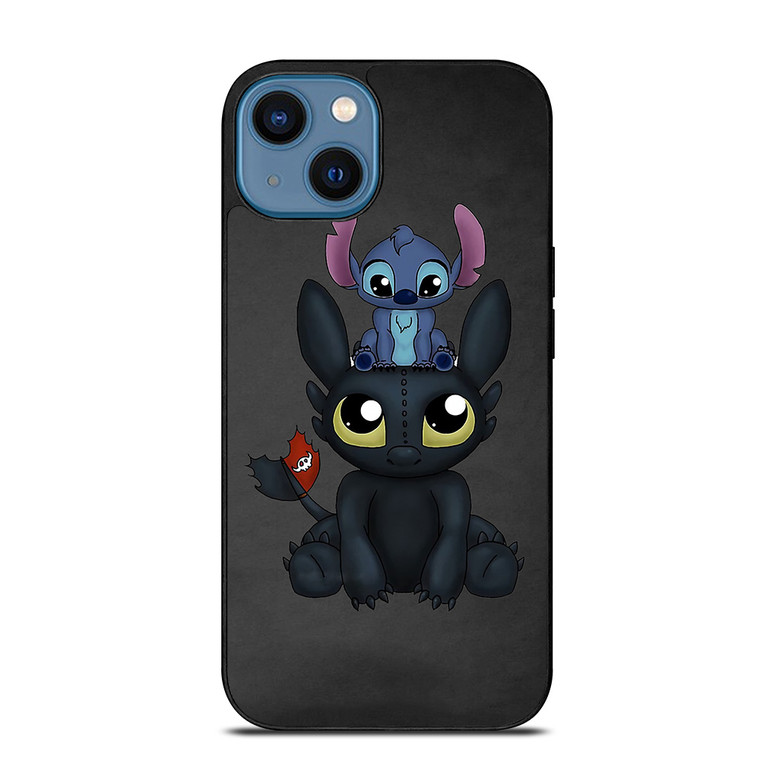 TOOTHLESS AND STITCH 2 iPhone 14 Case