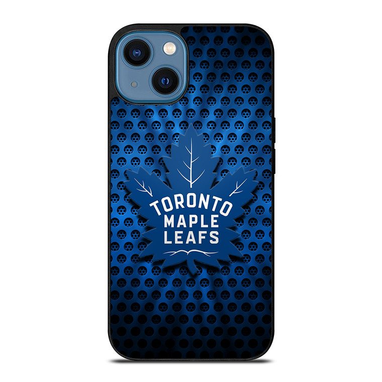 TORONTO MAPLE LEAFS LOGO METAL iPhone 14 Case