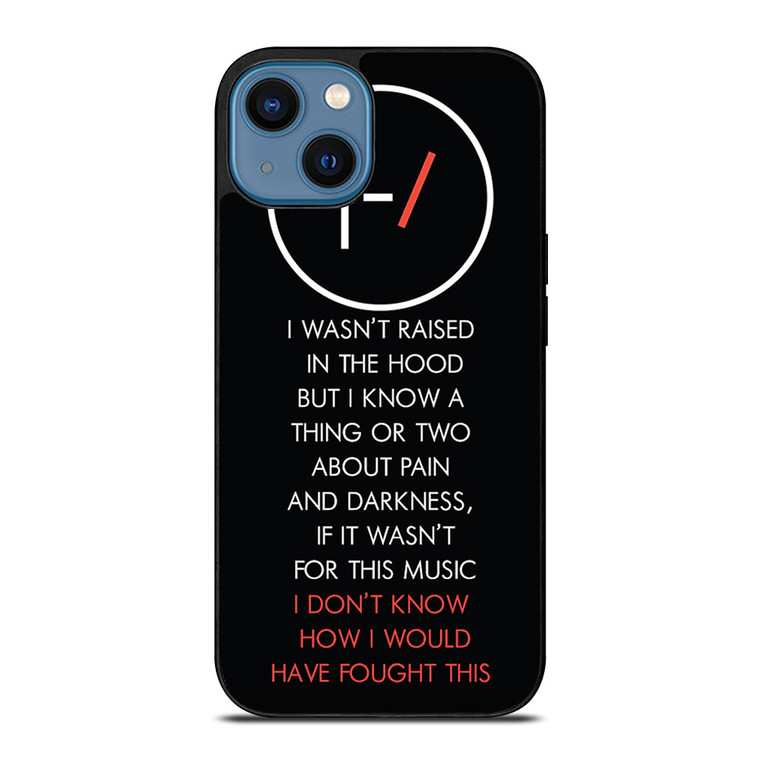TWENTY ONE PILOTS LYRIC iPhone 14 Case