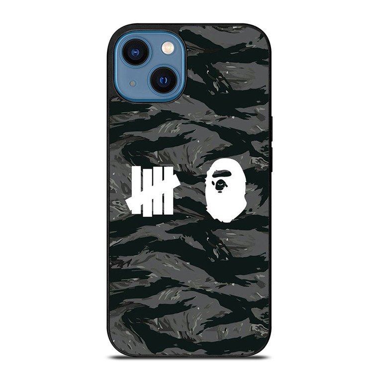 UNDEFEATED BAPE LOGO CAMO iPhone 14 Case