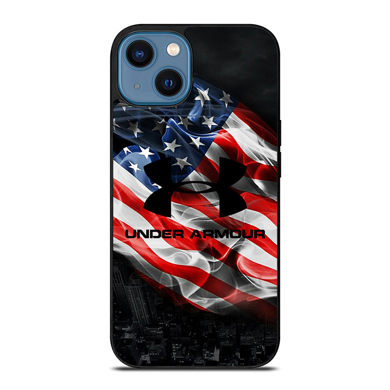 UNDER ARMOUR AMERICAN FLAG iPhone 14 Case