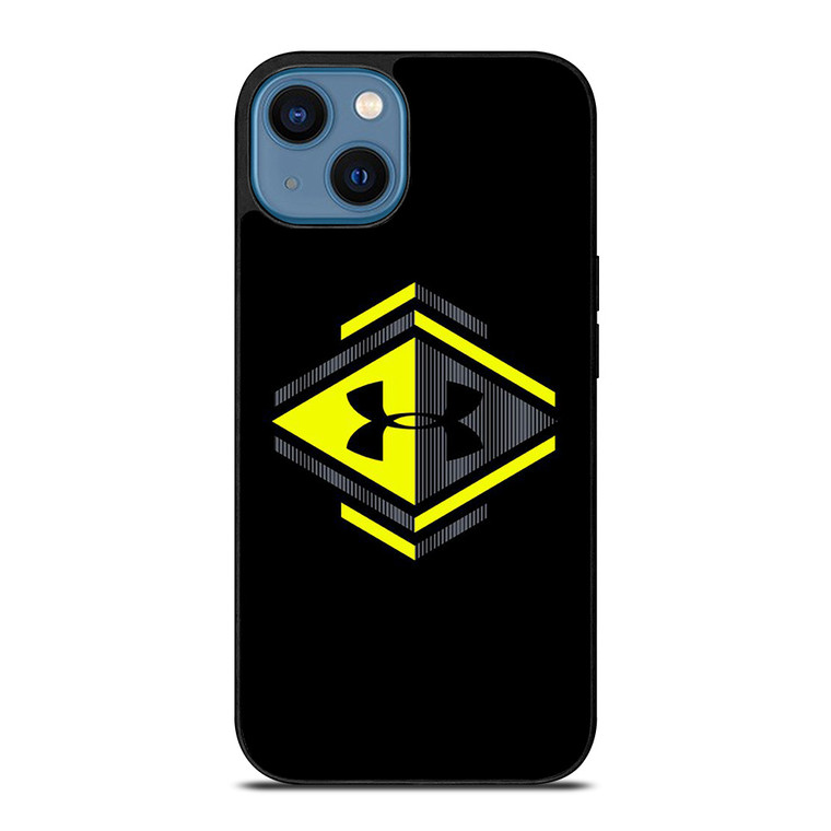UNDER ARMOUR LOGO YELLOW iPhone 14 Case