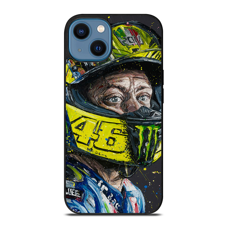 VALENTINO ROSSI ART 46 iPhone 14 Case