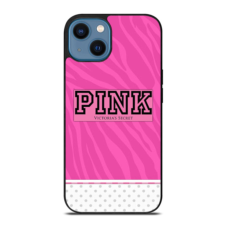 VICTORIA'S SECRET LOGO PINK iPhone 14 Case