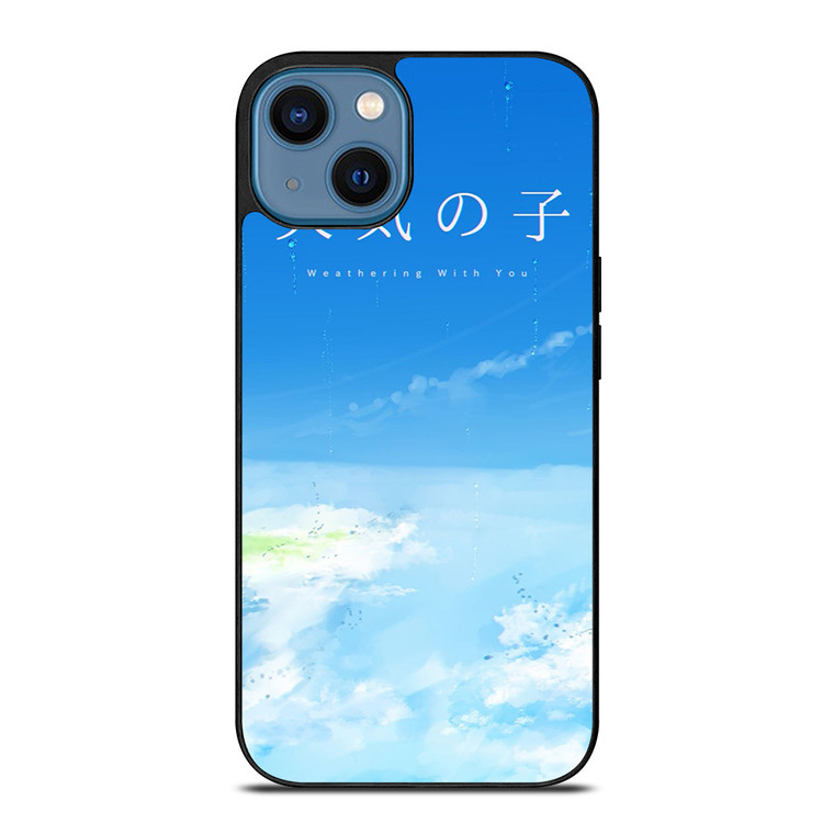 WEATHERING WITH YOU POSTER iPhone 14 Case