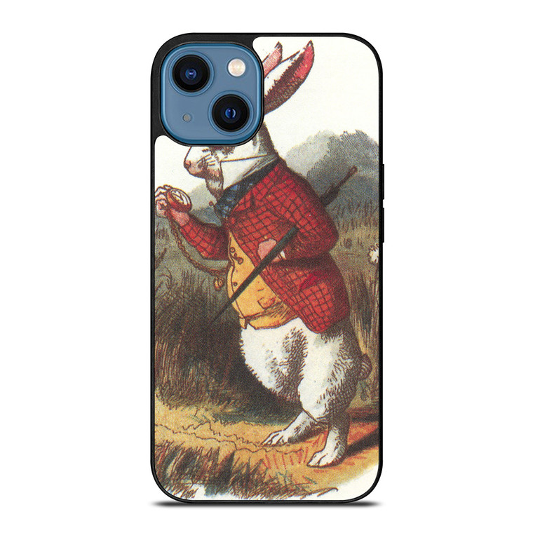WHITE RABBIT ALICE IN WONDERLAND Disney iPhone 14 Case