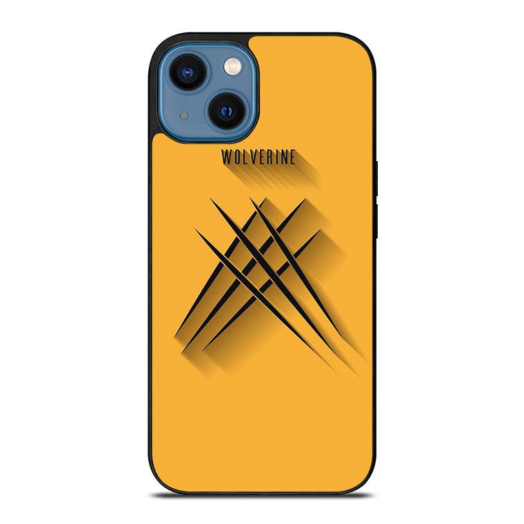 WOLFERINE YELLOW CLAW X-MEN iPhone 14 Case