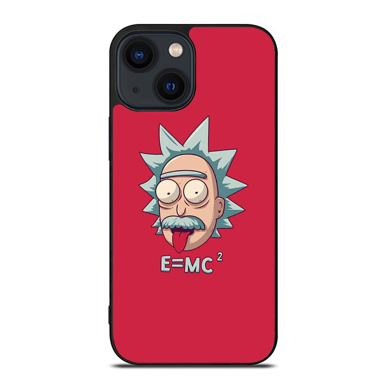 ALBERT EINSTEIN RICK AND MORTY iPhone 14 Plus Case