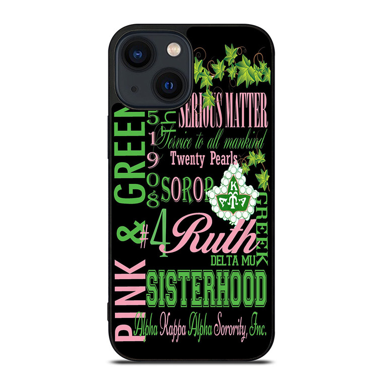 Alpha Kappa Alpha iPhone 14 Plus Case