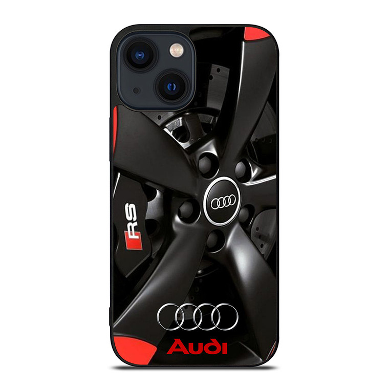 AUDI VELG LOGO BLACK iPhone 14 Plus Case