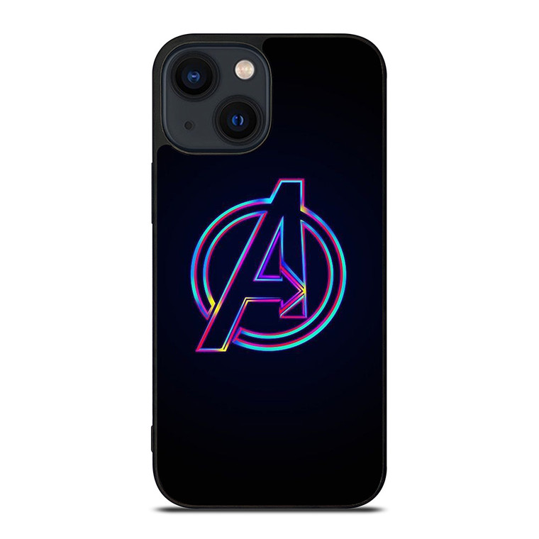 AVENGERS LOGO RAINBOW COLOR iPhone 14 Plus Case