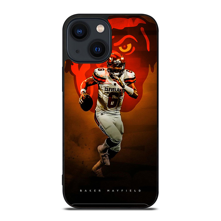 BAKER MAYFIELD CLEVELAND BROWNS iPhone 14 Plus Case