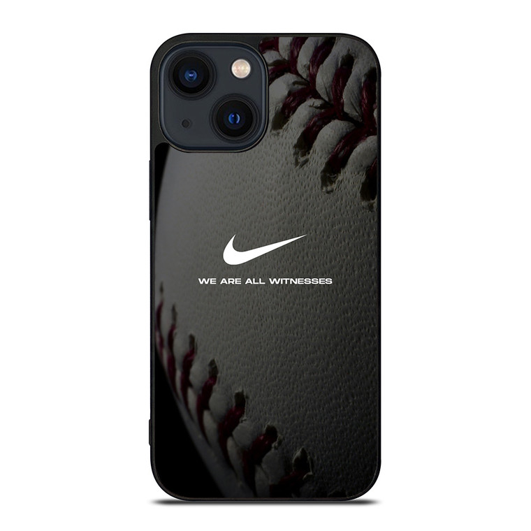 BASEBALL LOGO NIKE WE ARE ALL WITNESSES iPhone 14 Plus Case