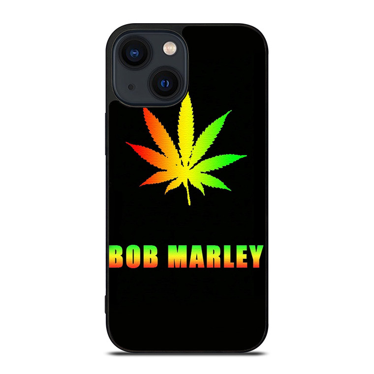 BOB MARLEY REGGAE MARIJUANA ICON iPhone 14 Plus Case