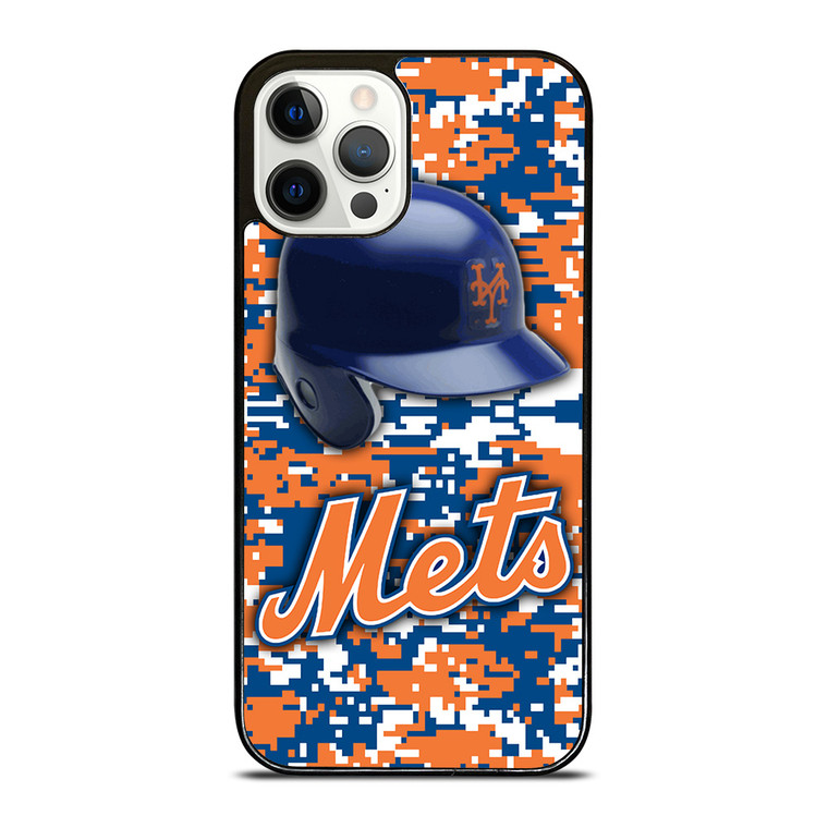NEW YORK METS CAMO iPhone 12 Pro Case