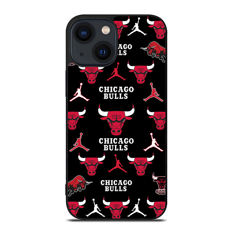 CHICAGO BULLS COLLAGE iPhone 14 Plus Case