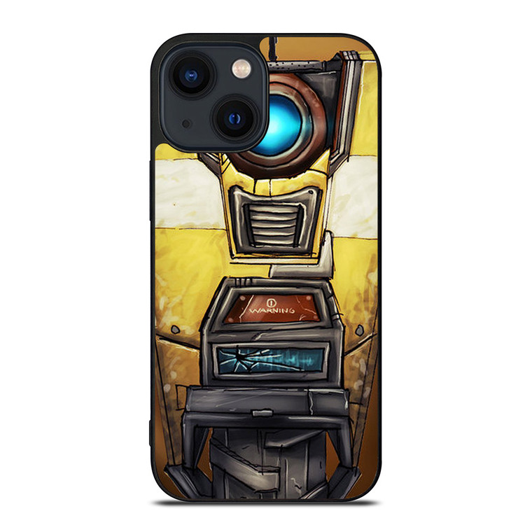 CLAPTRAP BORDERLANDS ART iPhone 14 Plus Case