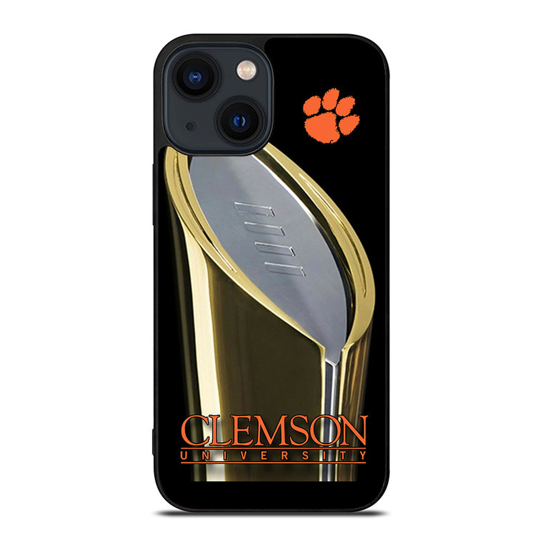 CLEMSON TIGERS CHAMPS iPhone 14 Plus Case