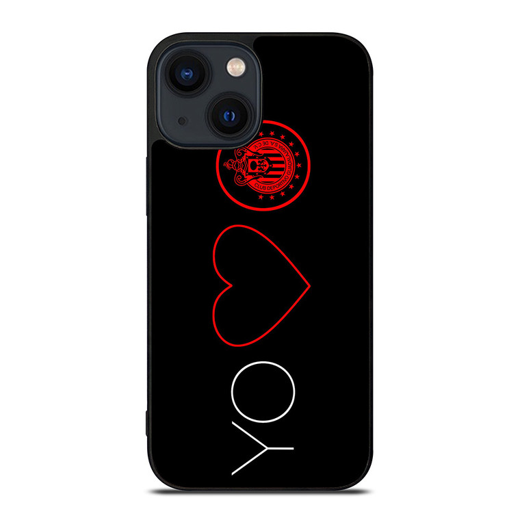 CLUB DEPORTIVO GUADALAJARA CHIVAS LOVE iPhone 14 Plus Case