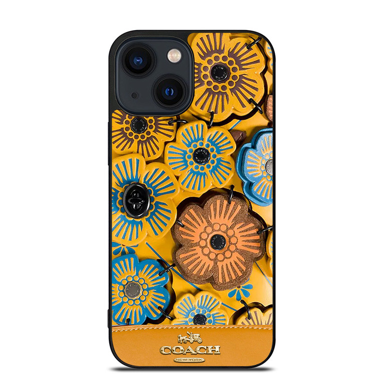 COACH NEW YORK ROSE TEA iPhone 14 Plus Case