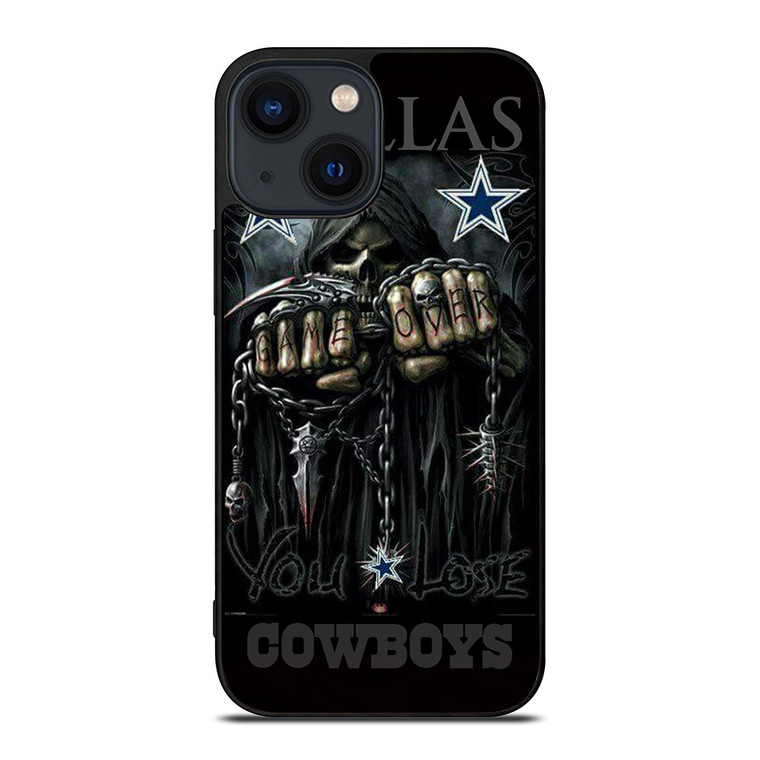 DALLAS COWBOYS SKULL iPhone 14 Plus Case