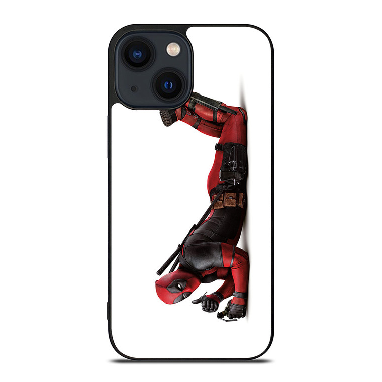 DEADPOOL SUPERHERO WITH A BOM iPhone 14 Plus Case