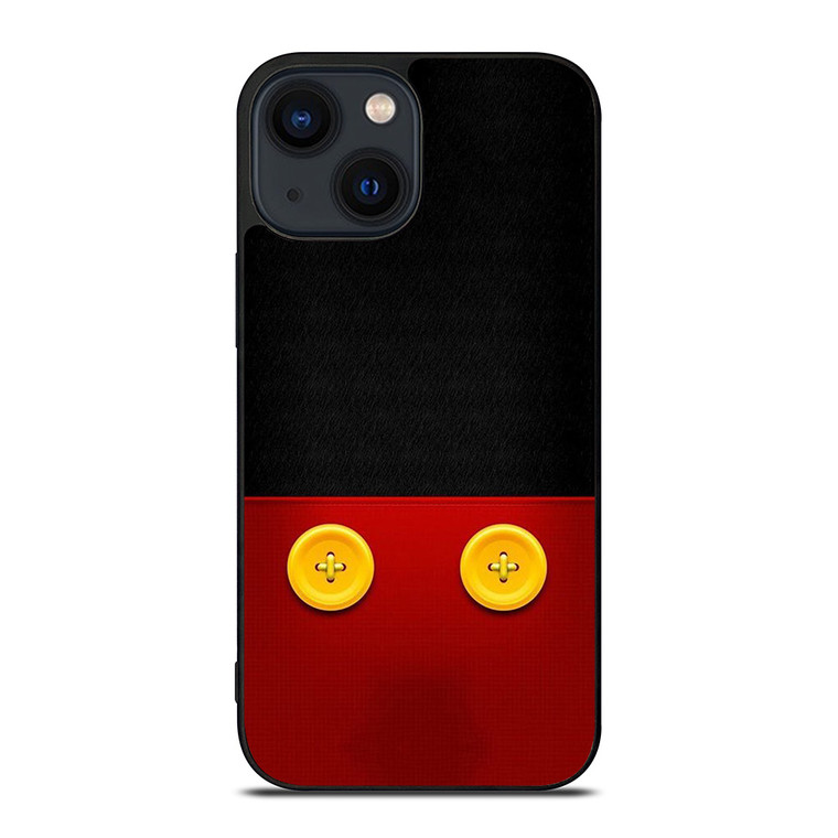 DISNEY MICKEY MOUSE BUTTON iPhone 14 Plus Case