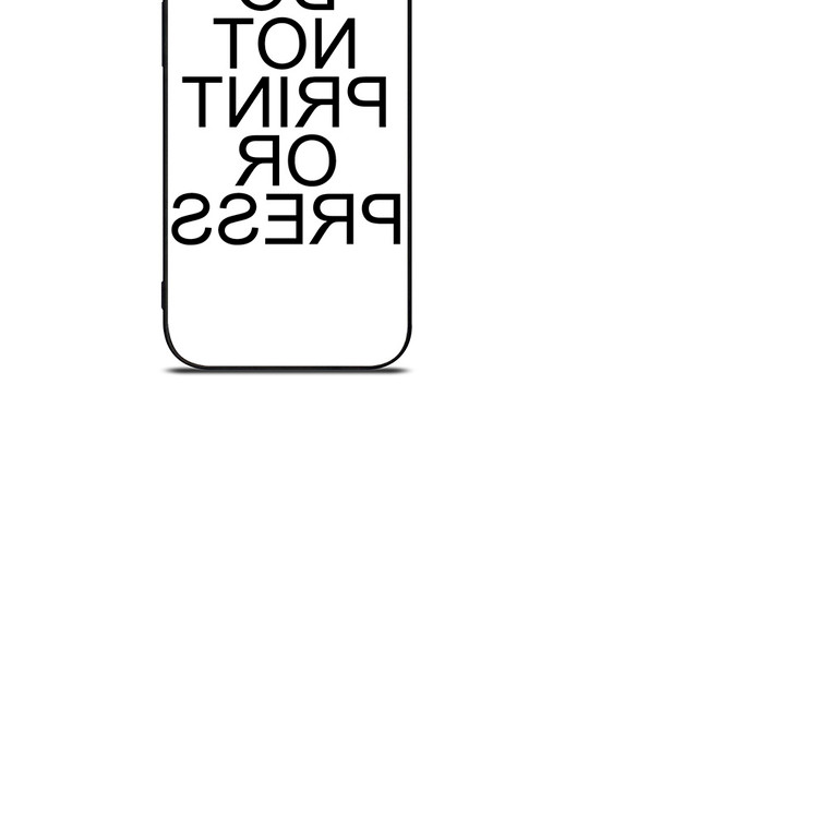 DO NOT PRINT OR PRESS REVERSED iPhone 14 Plus Case