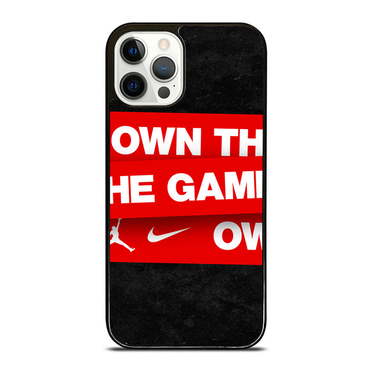 NIKE AIR JORDAN OWN THE GAME iPhone 12 Pro Case