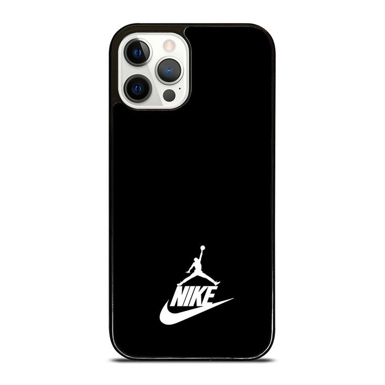 NIKE AIR JORDAN SIMPLE LOGO BLACK iPhone 12 Pro Case