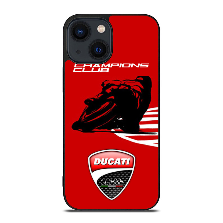 DUCATI LOGO CORSE MOTOGP 3 iPhone 14 Plus Case