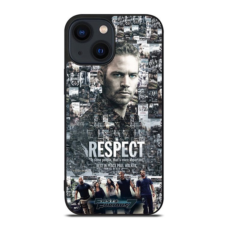FAST FURIOUS 7 PAUL WALKER iPhone 14 Plus Case FAST FURIOUS 7 PAUL WALKER iPhone 14 Plus Case