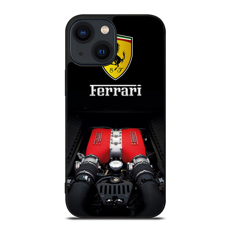 FERRARI TWIN TURBO MACHINE iPhone 14 Plus Case