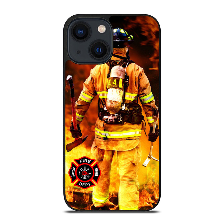 FIREFIGHTER FIREMAN DEPARTMENT iPhone 14 Plus Case
