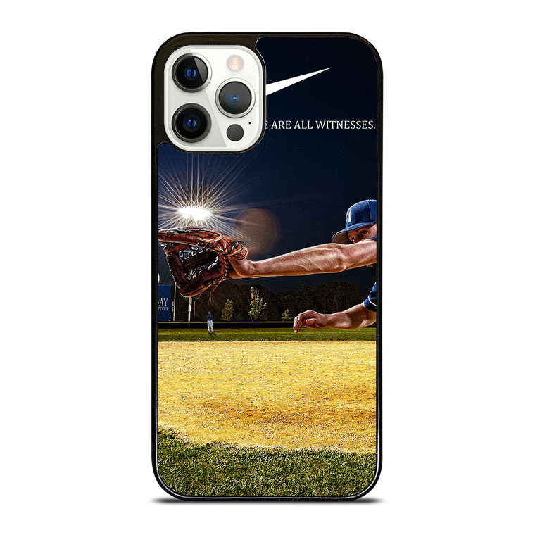 NIKE LOGO WE ARE ALL WITNESSES BASEBALL iPhone 12 Pro Case