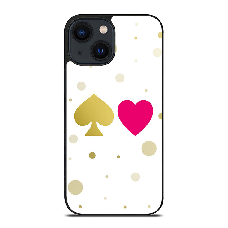 KATE SPADE AND HEART NEW YORK LOGO iPhone 14 Plus Case