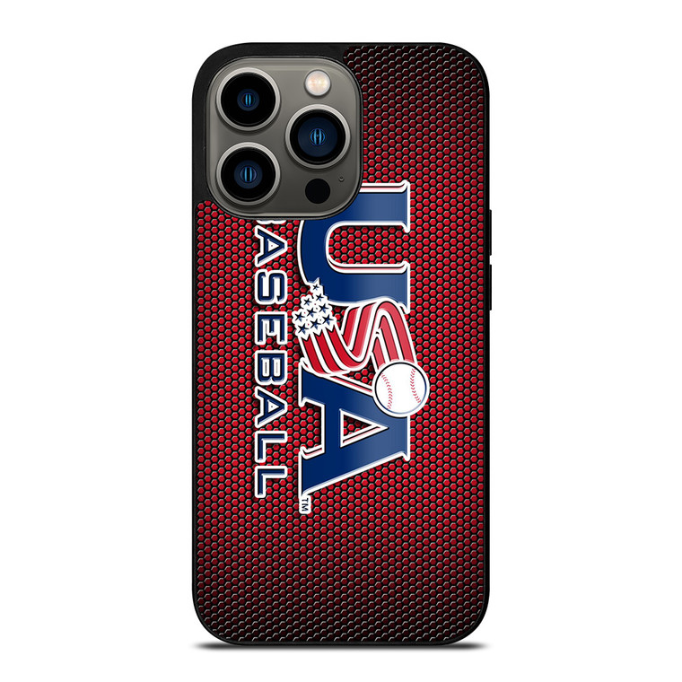 MAJOR BASEBALL LEAGUE LOGO RED iPhone 13 Pro Case