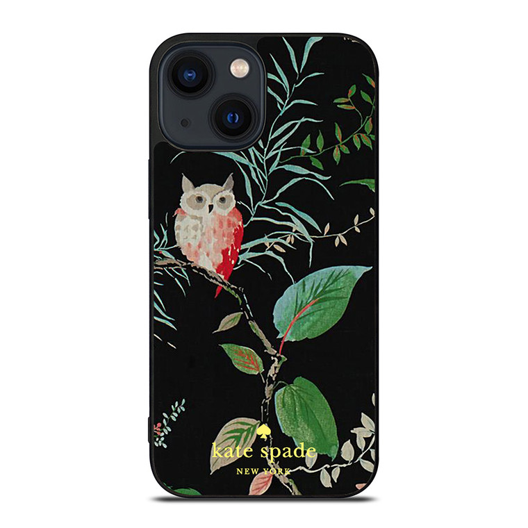 KATE SPADE OWLISH BLACK iPhone 14 Plus Case