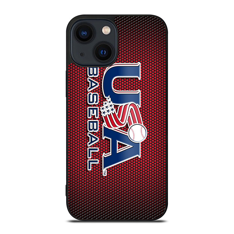 MAJOR BASEBALL LEAGUE LOGO RED iPhone 14 Plus Case