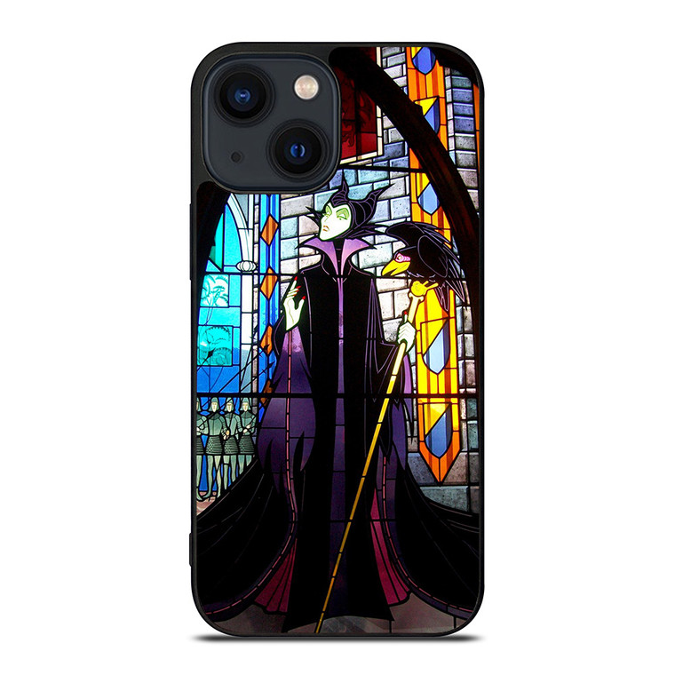 MALEFICENT DISNEY SLEEPING BEAUTY GLASS iPhone 14 Plus Case