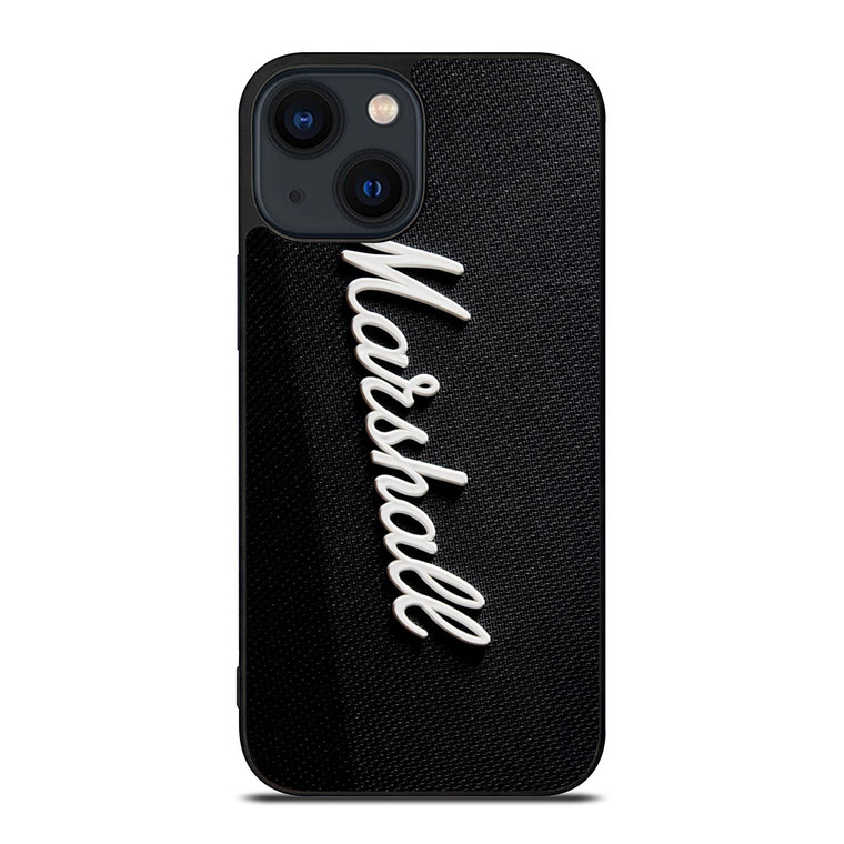 MARSHALL SPEAKER LOGO iPhone 14 Plus Case MARSHALL SPEAKER LOGO iPhone 14 Plus Case