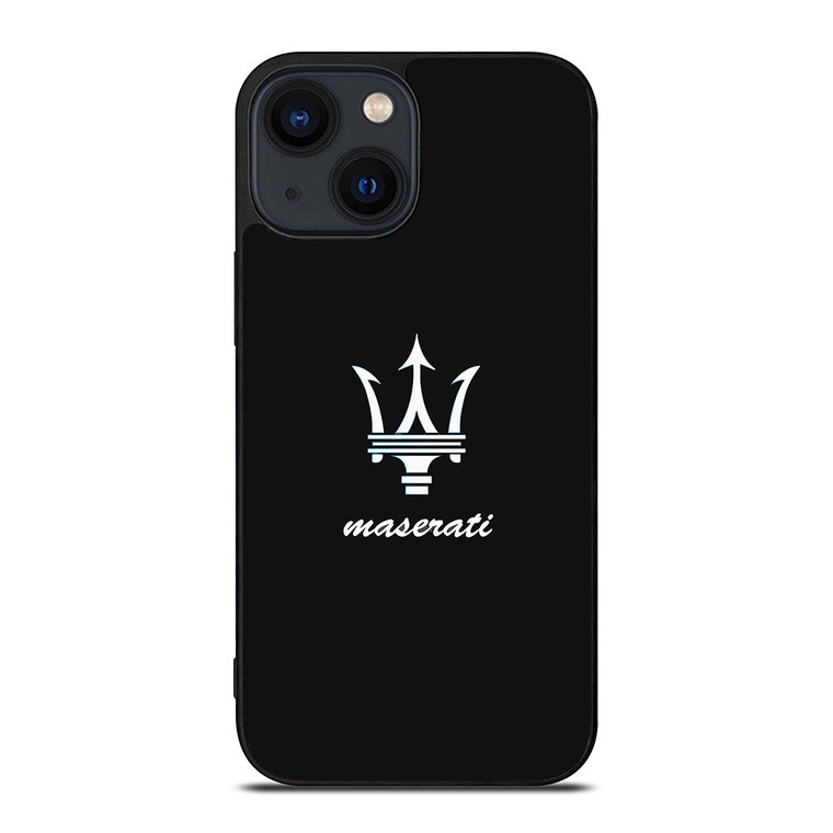 MASERATI BLACK iPhone 14 Plus Case